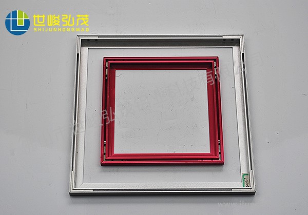 超薄廣告燈箱畫框鋁型材-4